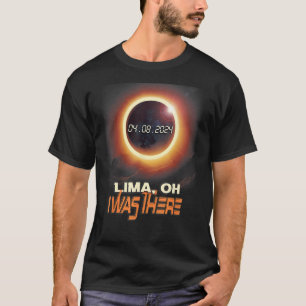 Total Solar Eclipse Lima Ohio OH T-Shirt