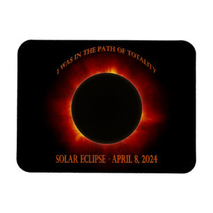 Total Solar Eclipse Magnet