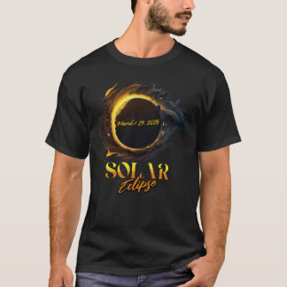 Total Solar Eclipse March 29 2025 Commemorative C T-Shirt