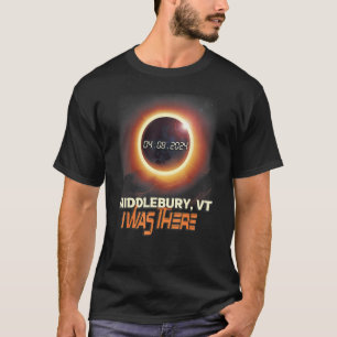 Total Solar Eclipse Middlebury Vermont VT T-Shirt