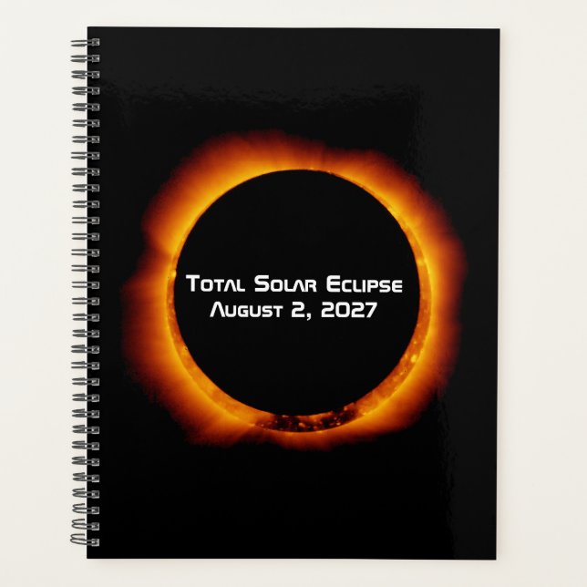 Total Solar Eclipse of the Century 2027 Planner (Front)