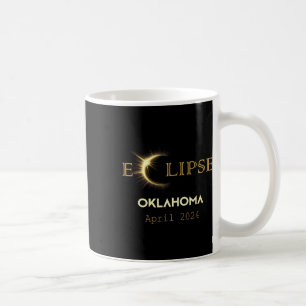 Total Solar Eclipse Oklahoma Totality April 8 2024 Coffee Mug