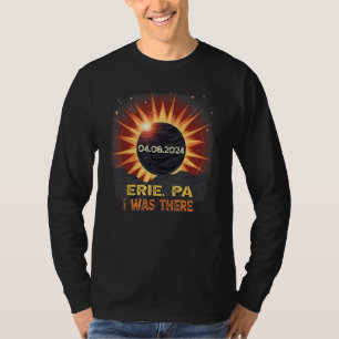 Total Solar Eclipse Retro Erie Pennsylvania PA T-Shirt
