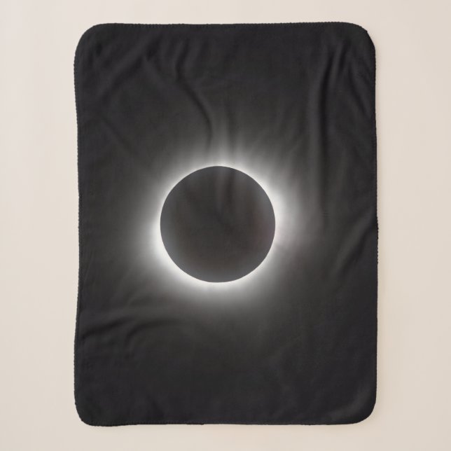 Total Solar Eclipse Sherpa Blanket (Front)