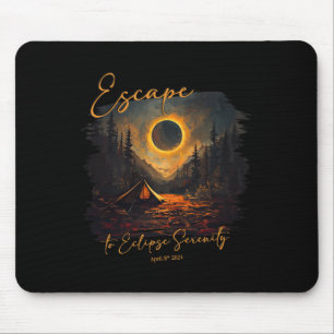 Total Solar Eclipse Shirt Escape To Eclipse Sereni Mouse Mat