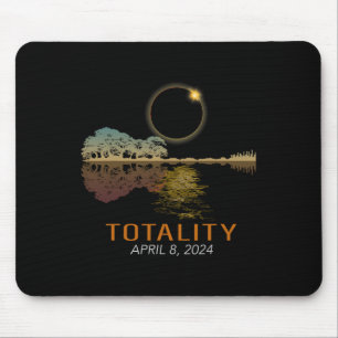 Total Solar Eclipse Shirt Totality Eclipse Guitar Mouse Mat