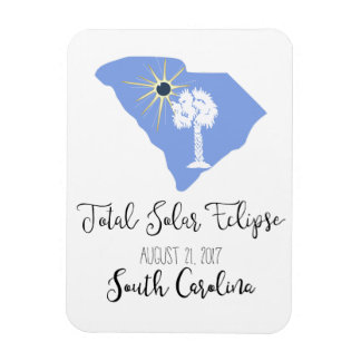 Total Solar Eclipse South Carolina Magnet