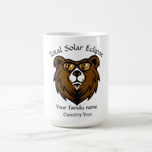 Total Solar Eclipse Spain 2026 custom Coffee Mug
