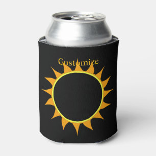 Total Solar Eclipse Thunder_Cove Can Cooler