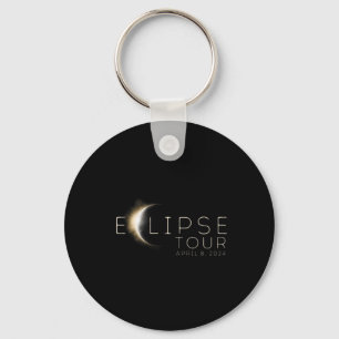 Total Solar Eclipse Tour 2024 Front And Back Key Ring