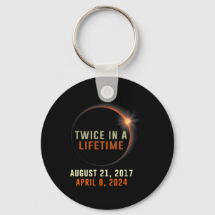 Total Solar Eclipse Twice In A Lifetime 2024 Solar Key Ring
