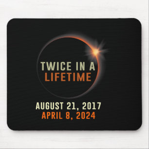 Total Solar Eclipse Twice In A Lifetime 2024 Solar Mouse Mat