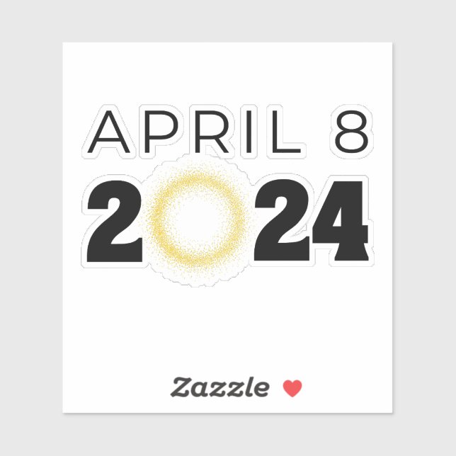 Total Solar Eclipse USA April 8, 2024 (Sheet)