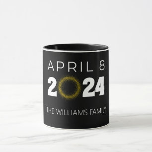 Total Solar Eclipse USA April 8, 2024 Mug