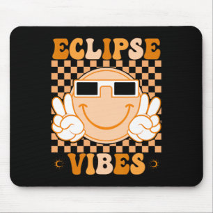 Total Solar Eclipse Vibes Shirt For Boys Girls Wom Mouse Mat