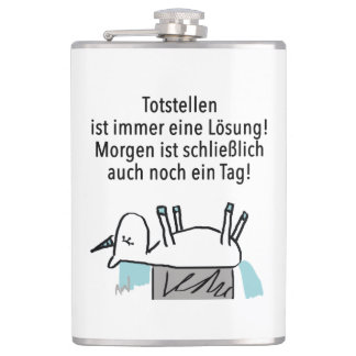 Totaling is always a solution - Flachmann Hip Flask