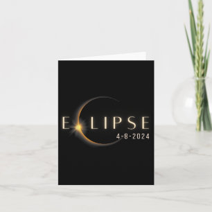 Totality 04 08 24 Total Solar Eclipse 2024 Card