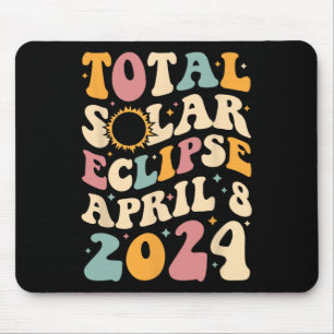 Totality 04 08 24 Total Solar Eclipse 2024 Groovy Mouse Mat