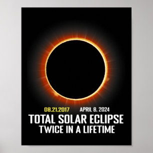 Totality 2024 Total Solar Eclipse Men Women Boy Gi Poster
