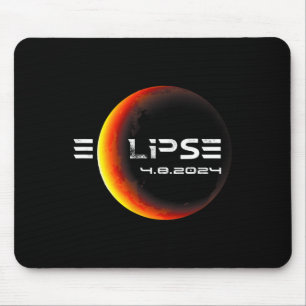 Totality 4.08.2024 Total Solar Eclipse 2024 Mouse Mat