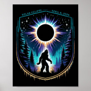 Totality April 8 2024 Total Solar Eclipse 1 Poster