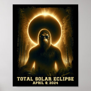 Totality April 8 2024 Total Solar Eclipse Poster