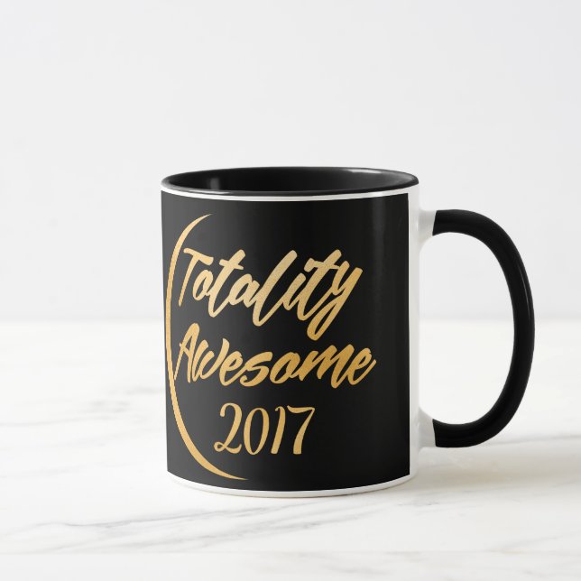 Totality Awesome 2017 Total Solar Eclipse Mug (Right)