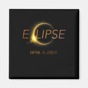 Totality Eclipse 4.08.24 Total Solar Eclipse 2024  Magnet