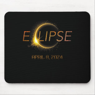 Totality Eclipse 4.08.24 Total Solar Eclipse 2024 Mouse Mat