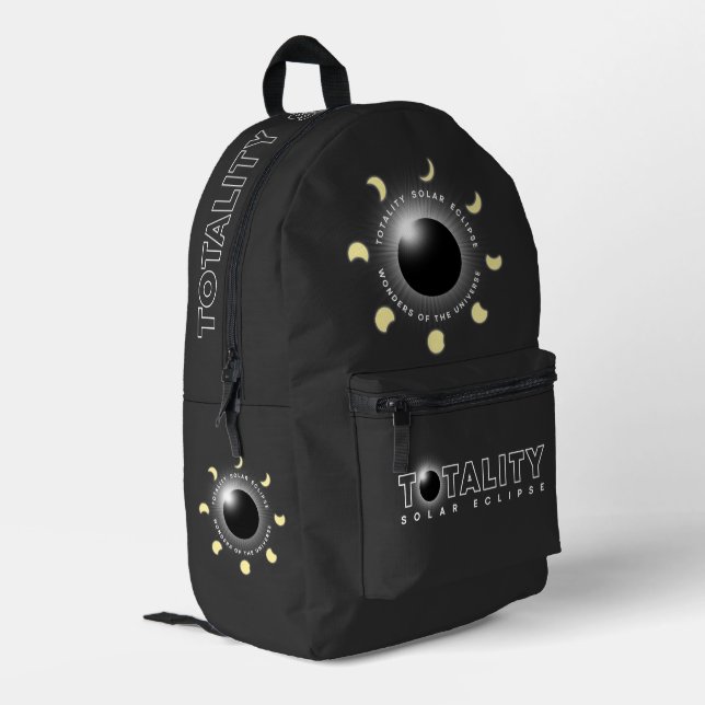 Totality Eclipse | Print Cut Sew Bag (Back Corner Left)