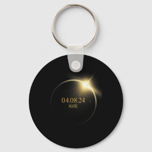 Totality Solar Eclipse 2024 4.08.24 Accessories Key Ring