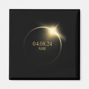 Totality Solar Eclipse 2024 4.08.24 Accessories Magnet