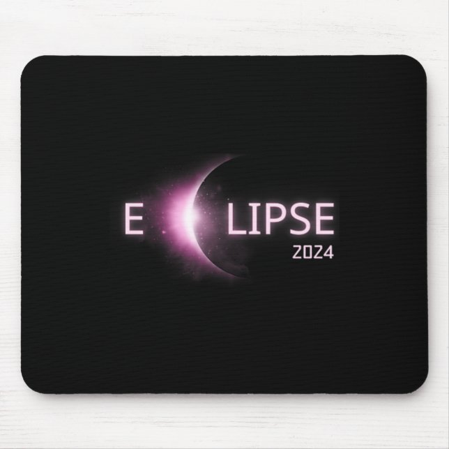 Totality Solar Eclipse 2024 Total Solar Eclipse 4. Mouse Mat (Front)