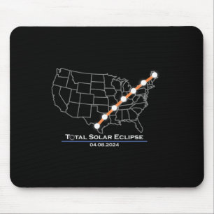 Totality Total Solar Eclipse April 8 2024 Mouse Mat