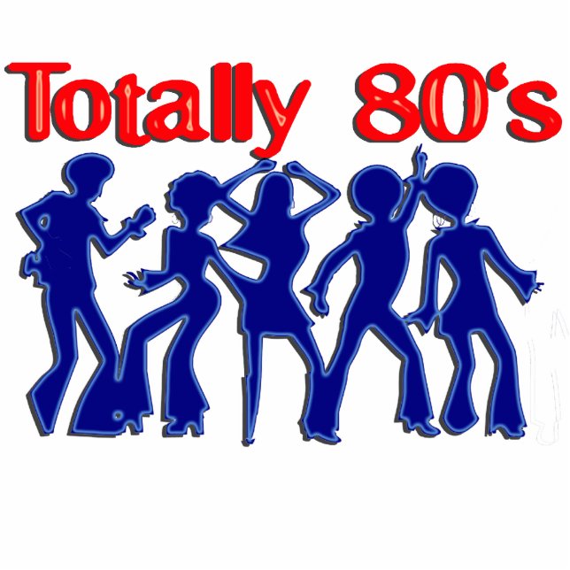 Totally 80s disco photo sculpture decoration (Front)