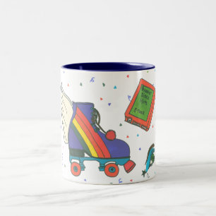 Totally 80's Icons Rollerskate Coffee Mug