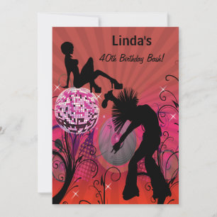 totally 80's retro party Invitation
