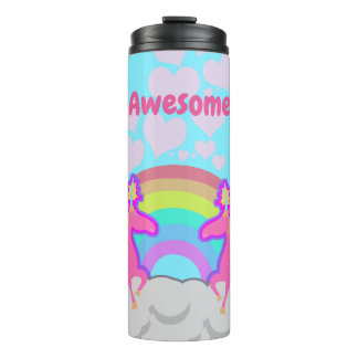 Totally 80s Unicorn Thermal Tumbler