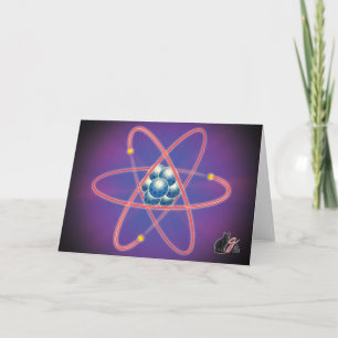 Totally Atomic Greeting Card