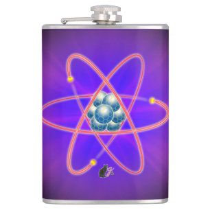Totally Atomic Hip Flask