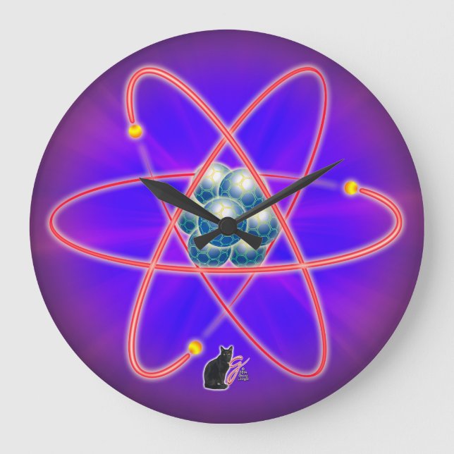 Totally Atomic Large Clock (Front)