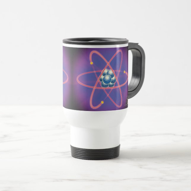 Totally Atomic Travel Mug (Front Right)
