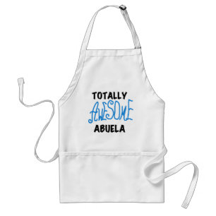 Totally Awesome Abuela Blue Tshirts and GIfts Standard Apron
