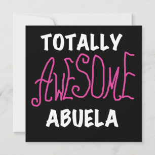 Totally Awesome Abuela Pink T-shirts and Gifts