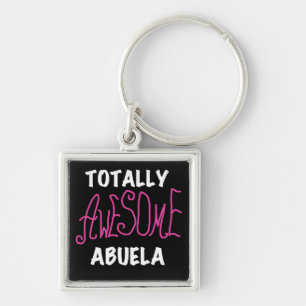 Totally Awesome Abuela Pink T-shirts and Gifts Key Ring