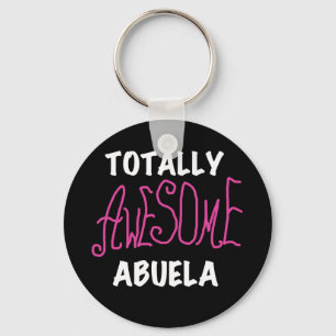 Totally Awesome Abuela Pink T-shirts and Gifts Key Ring