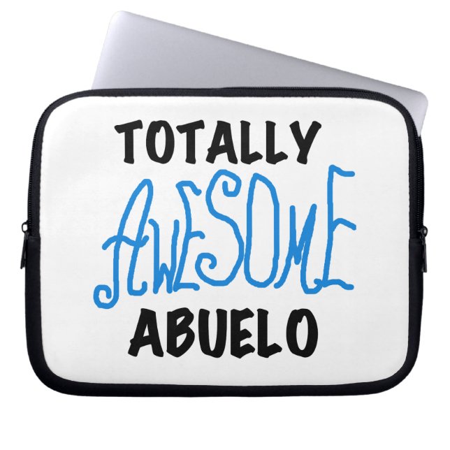 Totally Awesome Abuelo Tshirts and Gifts Laptop Sleeve (Front)