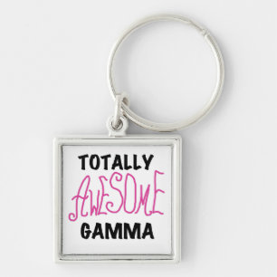 Totally Awesome Gamma Pink Tshirts and Gifts Key Ring