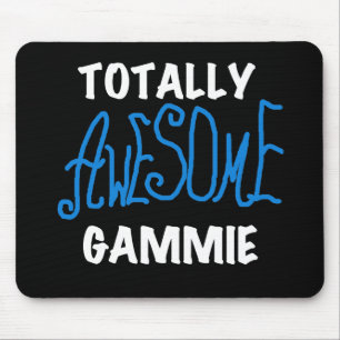 Totally Awesome Gammie Blue T-shirts and Gifts Mouse Mat