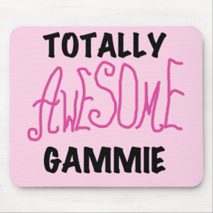 Totally Awesome Gammie Pink T-shirts and Gifts Mouse Mat